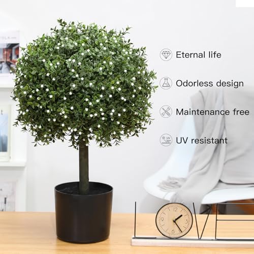 Veryhome Boxwood Topiary Set