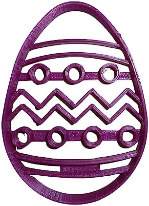 Easter egg detailed design spring season cookie cutter made in USA