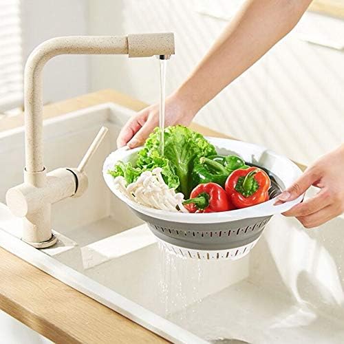 Compact Silicone Kitchen Strainer Set