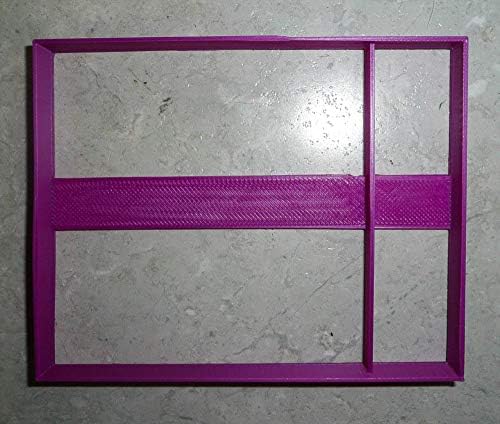 Elegant Rectangle Cutters with Divide USA Made