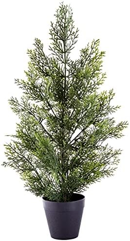 Nearly Natural 2ft Mini Cedar Pine Tree