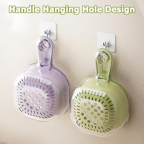 Fruit Strainer Dual-Layer Basket with Handle