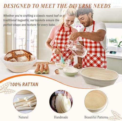 Iemegumi Banneton Bread Proofing Basket