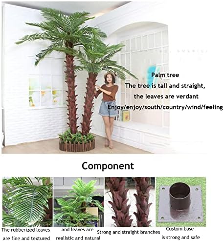 EININI Simulated Coconut Tree 5m Artificial Landscape Decor