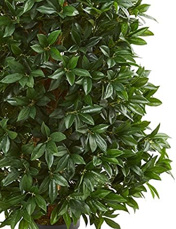 Lifelike Bay Leaf Cone Topiary artificial plant