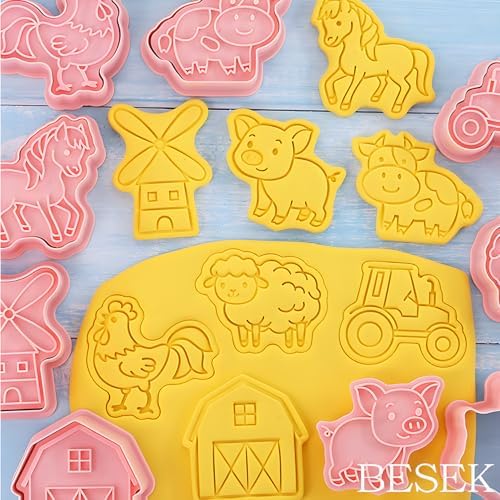 Premium Animal Animal Cookie Cutters for Baking Fondantazia