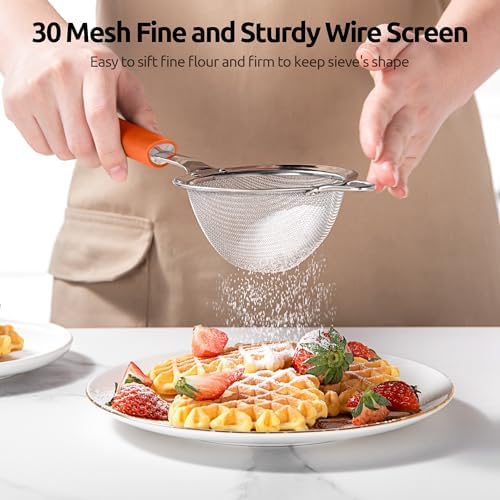 U-Taste Pure stainless steel colander for home use