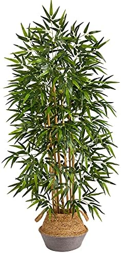Nearly Natural Boho-Chic 64 Bamboo Tree for Your Tropical Space