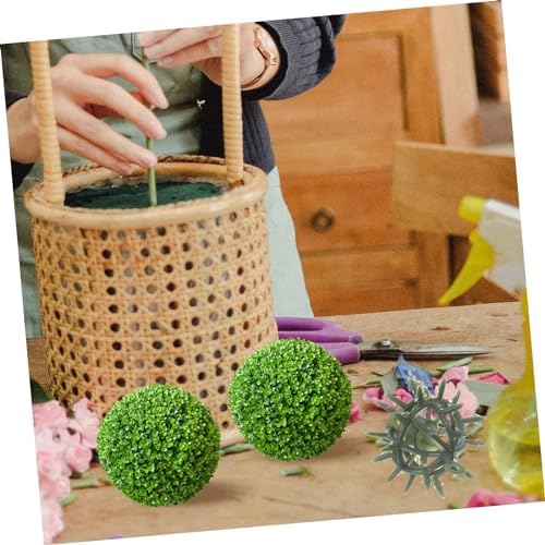 10-Piece Faux Ball Frame Rack forDIY Decor