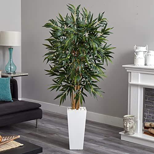 Vivid Natural 6ft White Tree with Planter