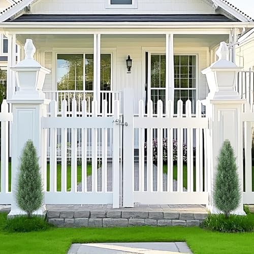 Damomo 3FT Artificial Cedar Topiary Trees Set of 2 1