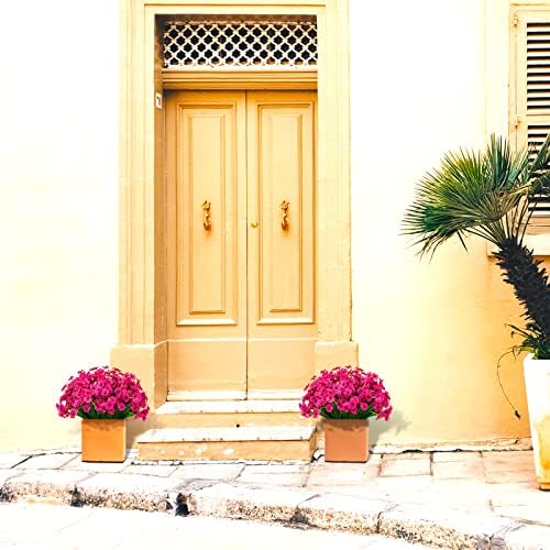 Ximiloor 21 Bundle Outdoor Fake Silk Flowers