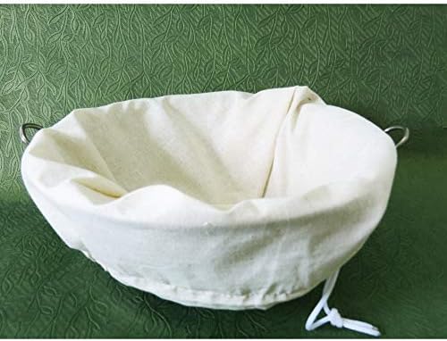 Multipurpose Reusable Cotton Strainer Bag for Curds Yogurt Beverages