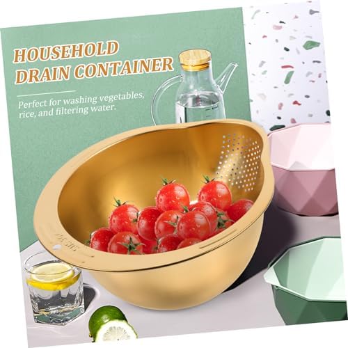 Premium Kitchen Strainer Basket with Stainless Steel Design