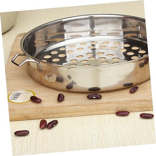 DECHOUS Stainless Steel Kitchen Colander and Drainer 2-Piece Set