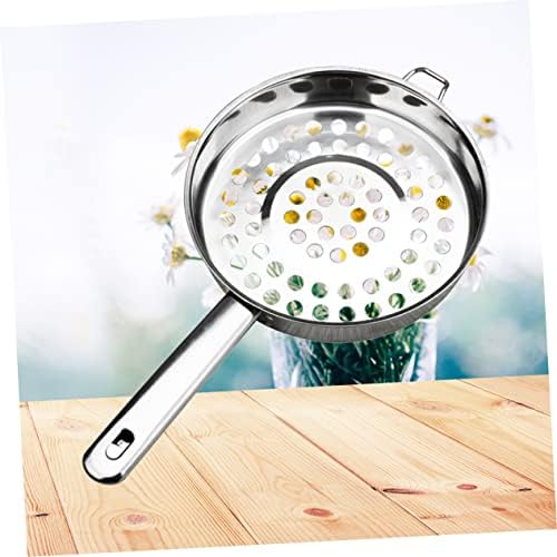 Double-Ended Feast Cooling Metal Colander Spoon Set for Hot Pot