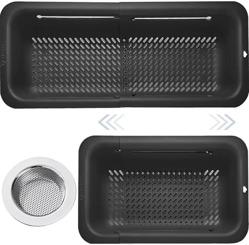 collapsible colanderstrainer for kitchen