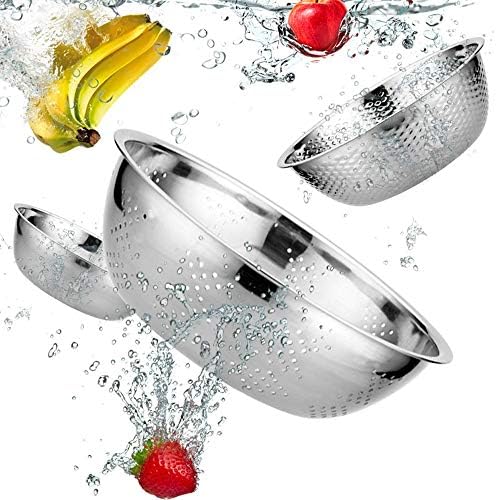 RANRANJJ Colander Set of 3