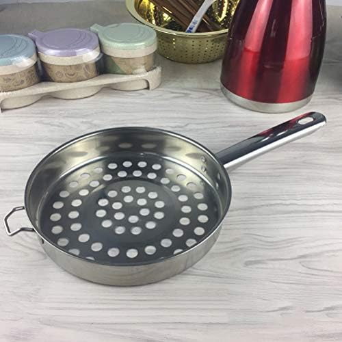 Cabilock Metal Colander Durable Heat-Resistant