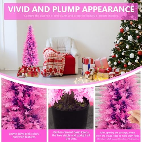 Artificial Cedar Topiary Trees