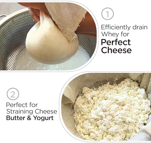 Cheese Cloth 100 Organic Non-Toxic 45x40 inches Premium Quality