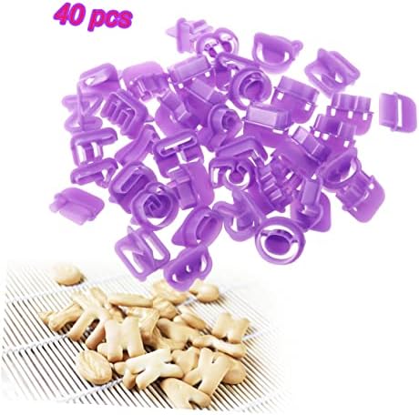 MagicLulu Biscuit Mould Set with 80 Bakery Letters