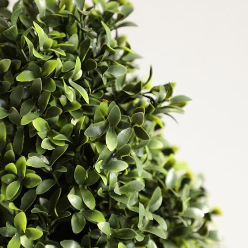 Handpicked 3ft Artificial Boxwood Topiary for Home Garden Decor