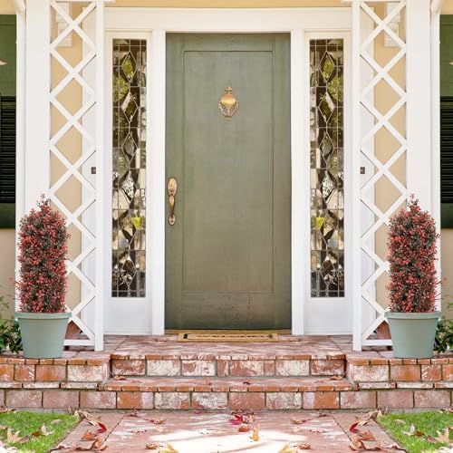 THE BLOOM TIMES 3ft Boxwood Topiary Set