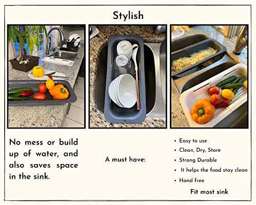 Collapsible Over-the-Sink Colander