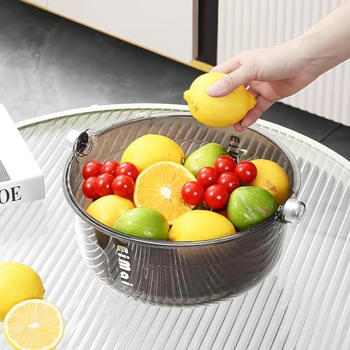 AlwaysU 9 Quart Kitchen Colanders Set