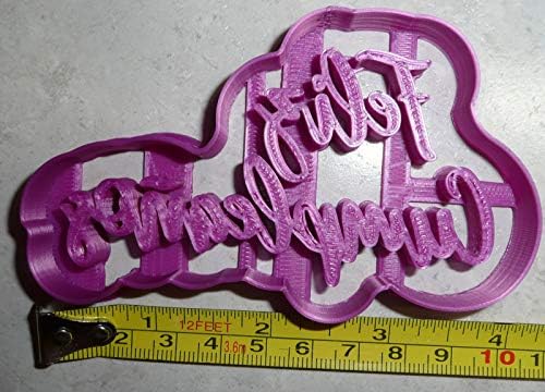 FELIZ CUMPLEANOS BIRTHDAY COOKIE CUTTER