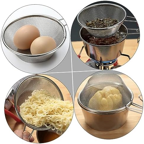 1pc VINTORKY Stainless Steel Food Strainer