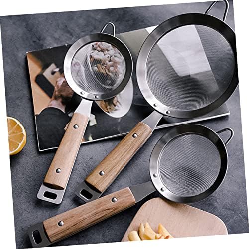 Premium Stainless Steel Colander with Fine Mesh Design for Kitchen Use