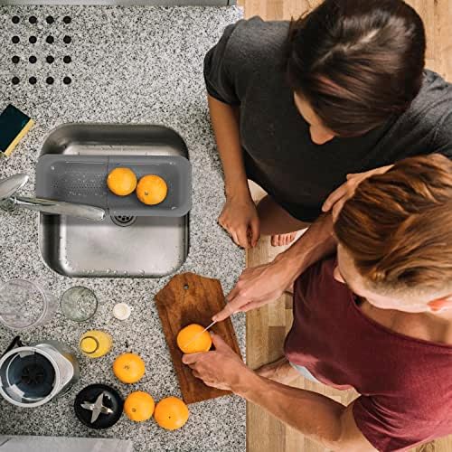 Collapsible Colander for Over the Sink