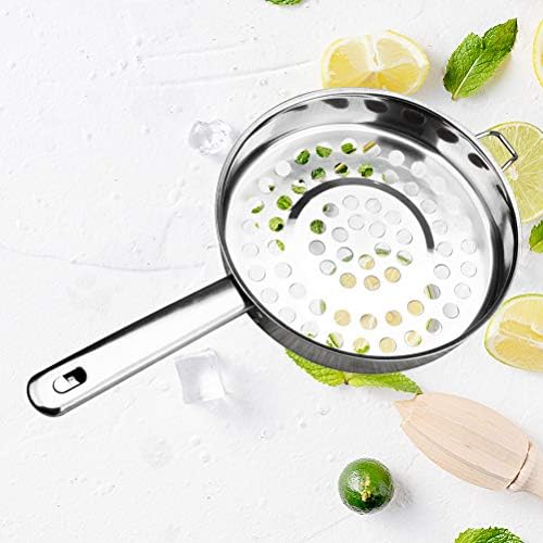 Cabilock Metal Colander Durable Heat-Resistant