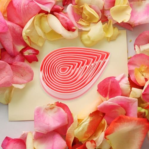 20 Rose Petal Cookie Cutters