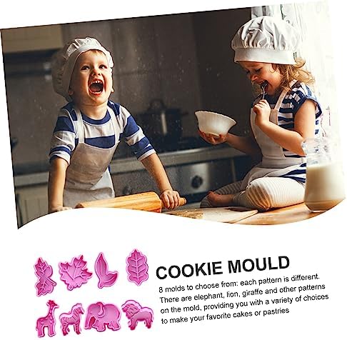 Hemoton Christmas Biscuit Mold Set