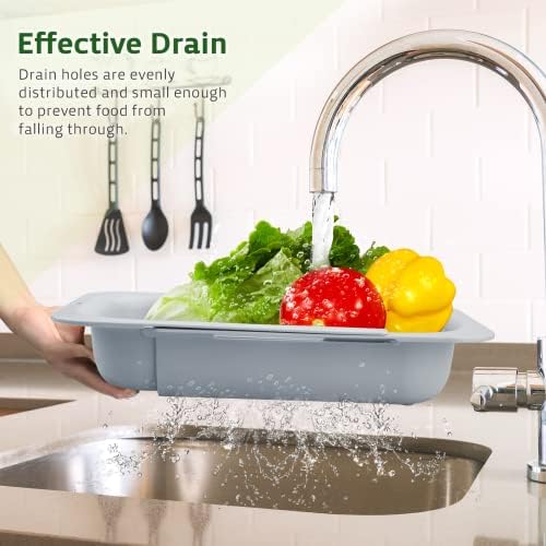 Extendable Kitchen Strainer Collapsible Over Sink