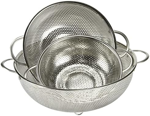 Chef Craft Select Microperforated Colander 15 Quart Stainless Steel