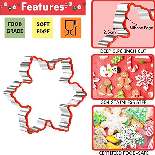 Delightful Christmas Cookie Cutters Set