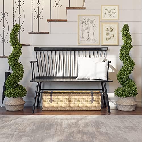 Barnyard Designs Artificial Boxwood Topiary Trees 48 Spiral 2 Trees