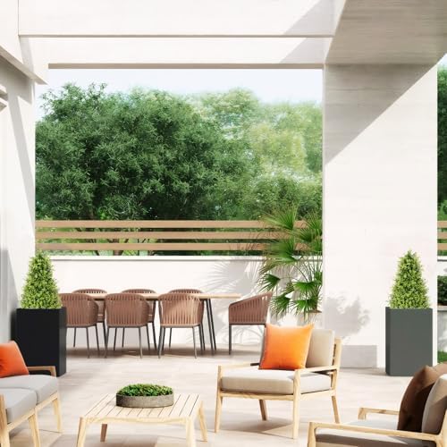 Realistic Boxwood Outdoor Topiaries