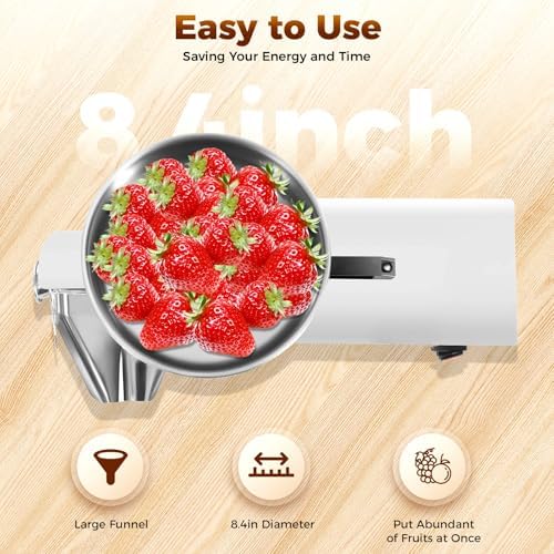Premium Electric Tomato Strainer with High Capacity