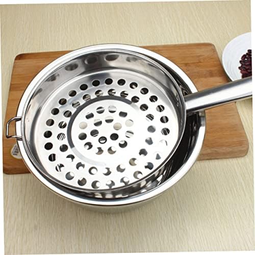 Stainless Steel Colander Spoon with Handle for Cooking