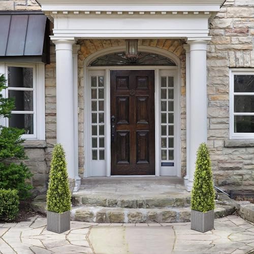 Elevate Your Space with theSEVENLOVE Boxwood Topiary Set