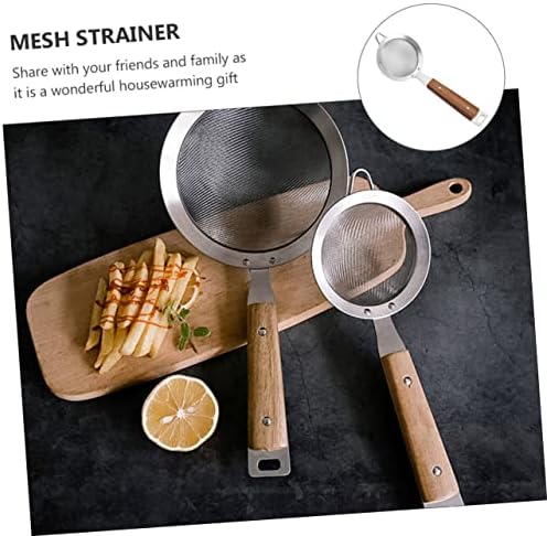 Premium Stainless Steel Colander with Fine Mesh Design for Kitchen Use