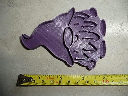 YNGLLC GNOME 6 Dwarf Goblin Cookie Stamp Emboisser