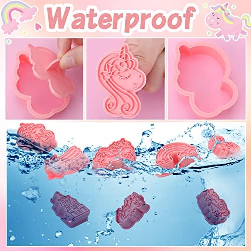 Suclain 8 Pcs Unicorn Cookie Cutters Set 1