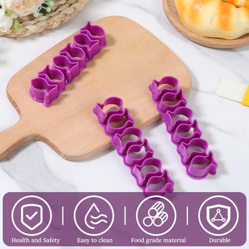 3Pcs Handmade Mini Plastic Fish Cookie Cutters for Baking Crafting