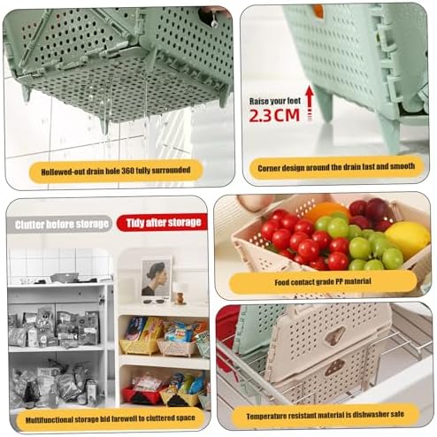 Collapsible Colander Advanced Food Strainer for Kitchen Camping
